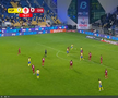 Golul marcat de Denis Radu în Petrolul - CFR Cluj