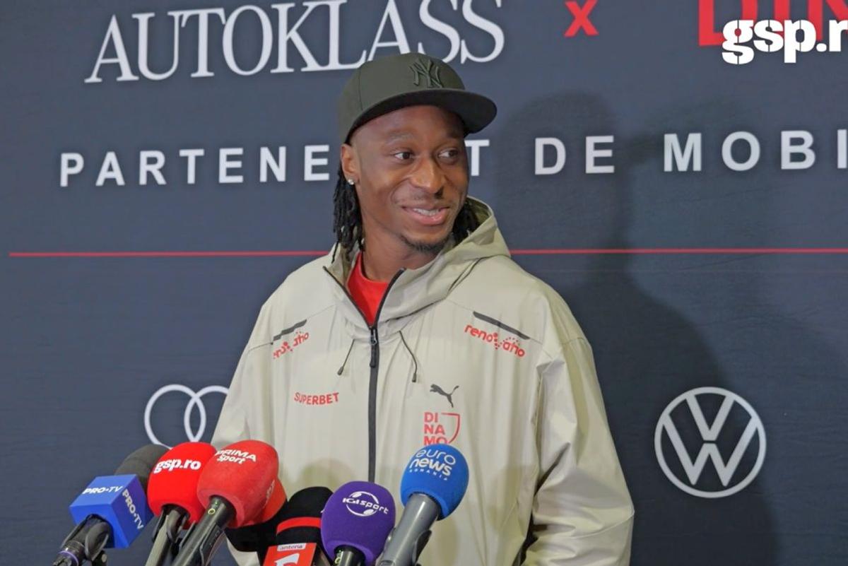Dinamovistul Mamadou Karamoko a spus ce rezultat vrea la FCSB - Rapid: „Ar fi bine”