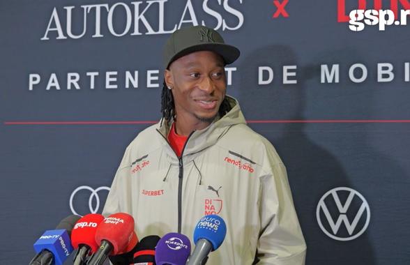 Dinamovistul Mamadou Karamoko a spus ce rezultat vrea la FCSB - Rapid: „Ar fi bine”