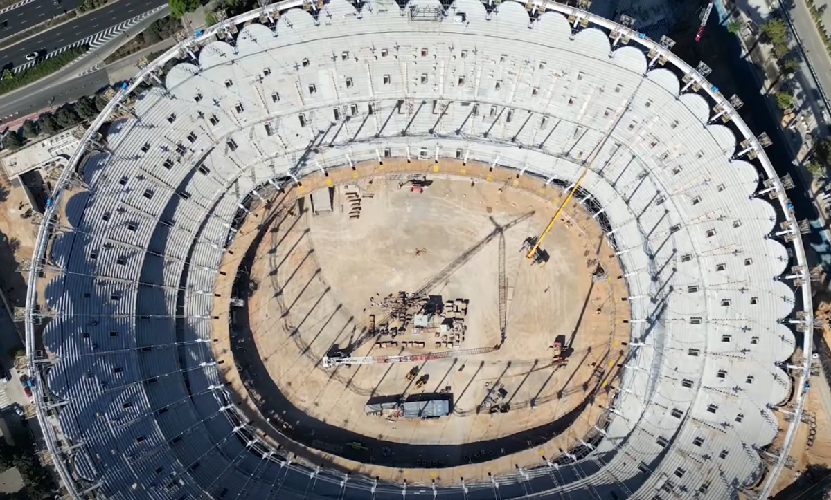 „Nou Mestalla”, stadiul lucrărilor