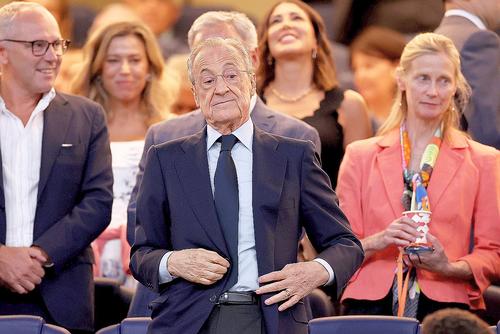 Florentino Perez, președintele lui Real Madrid // foto: Guliver/gettyimages