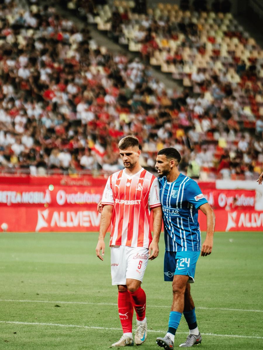 Imran Fetai, stoperul lui Dinamo / FOTO: Instagram @imranfetai5 El îl va înlocui pe Martin Pascual la meciul cu CFR Cluj: „Cel mai puternic!”