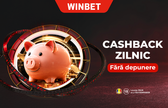 Funcționalitatea care schimbă jocul: cashback zilnic la WINBET. Solicită un bonus fără depunere