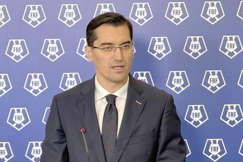 Răzvan Burleanu, președintele Federației Române de Fotbal / FOTO: Andrei Furnigă (GSP.ro)