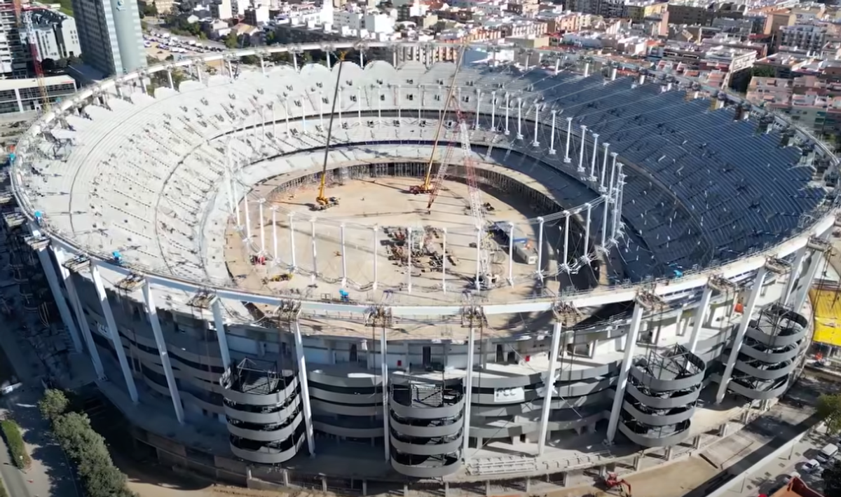 Va fi unul dintre cele mai frumoase stadioane din Europa! Cum arată acum șantierul