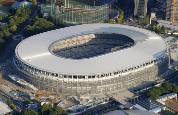 JOCURILE OLIMPICE 2020 // La japonezi se poate! Stadionul Național din Tokyo, terminat cu o lună mai devreme, deși s-a început construcția cu un an întârziere