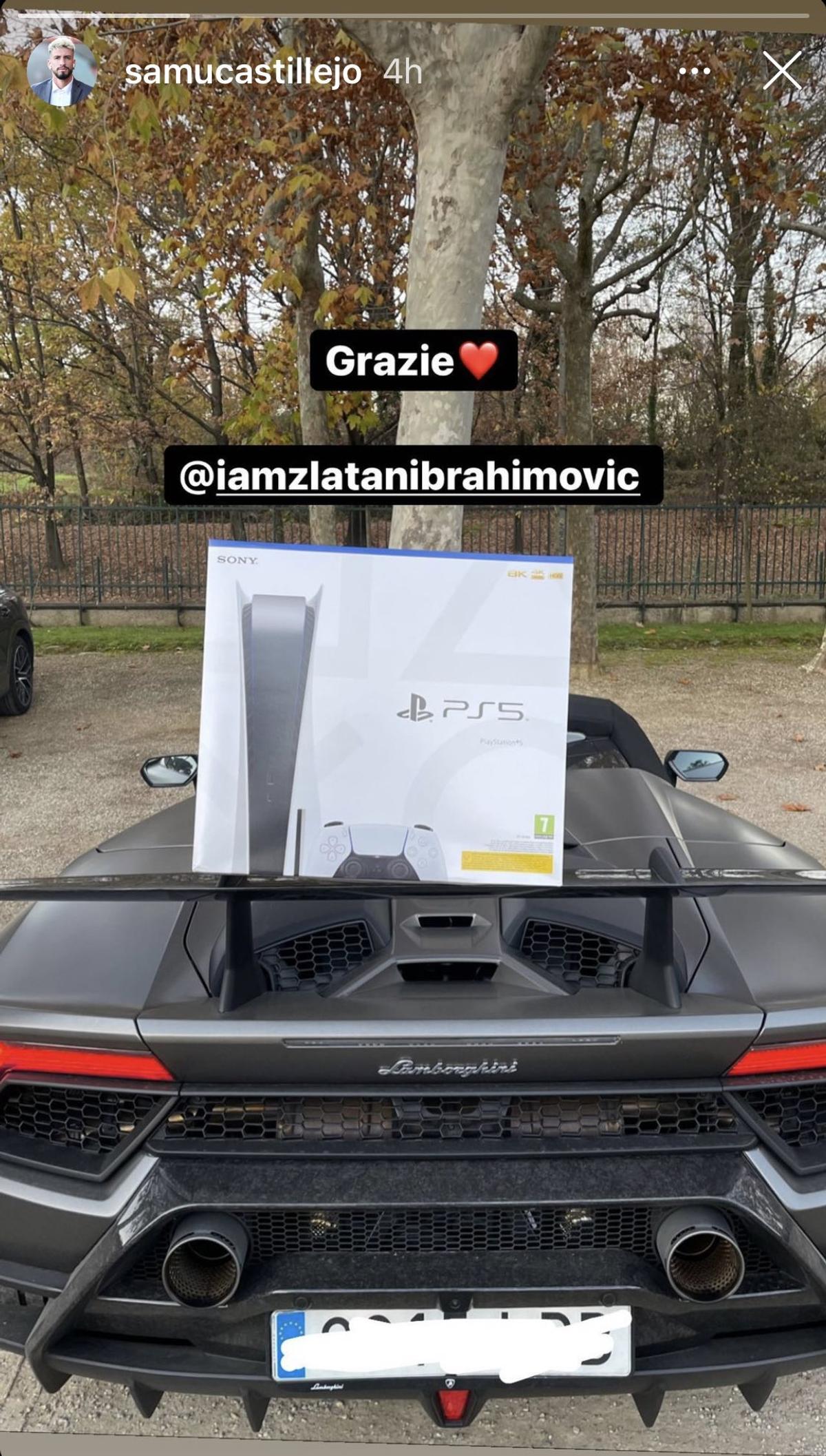 Zlatan Ibrahimovic, cadou pentru Tătărușanu