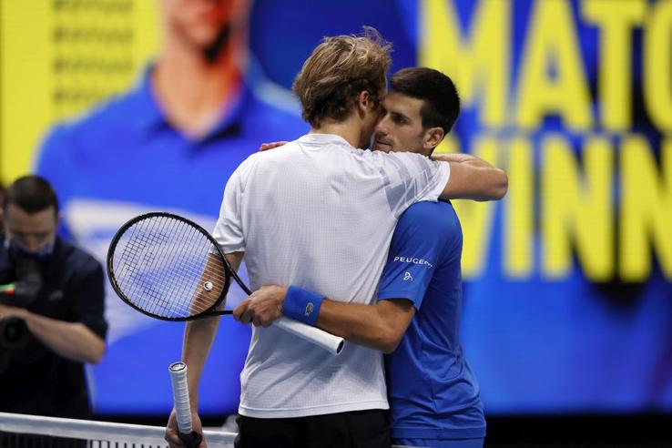 Novaj Djokovic - Alexander Zverev. foto: Guliver/Getty Images