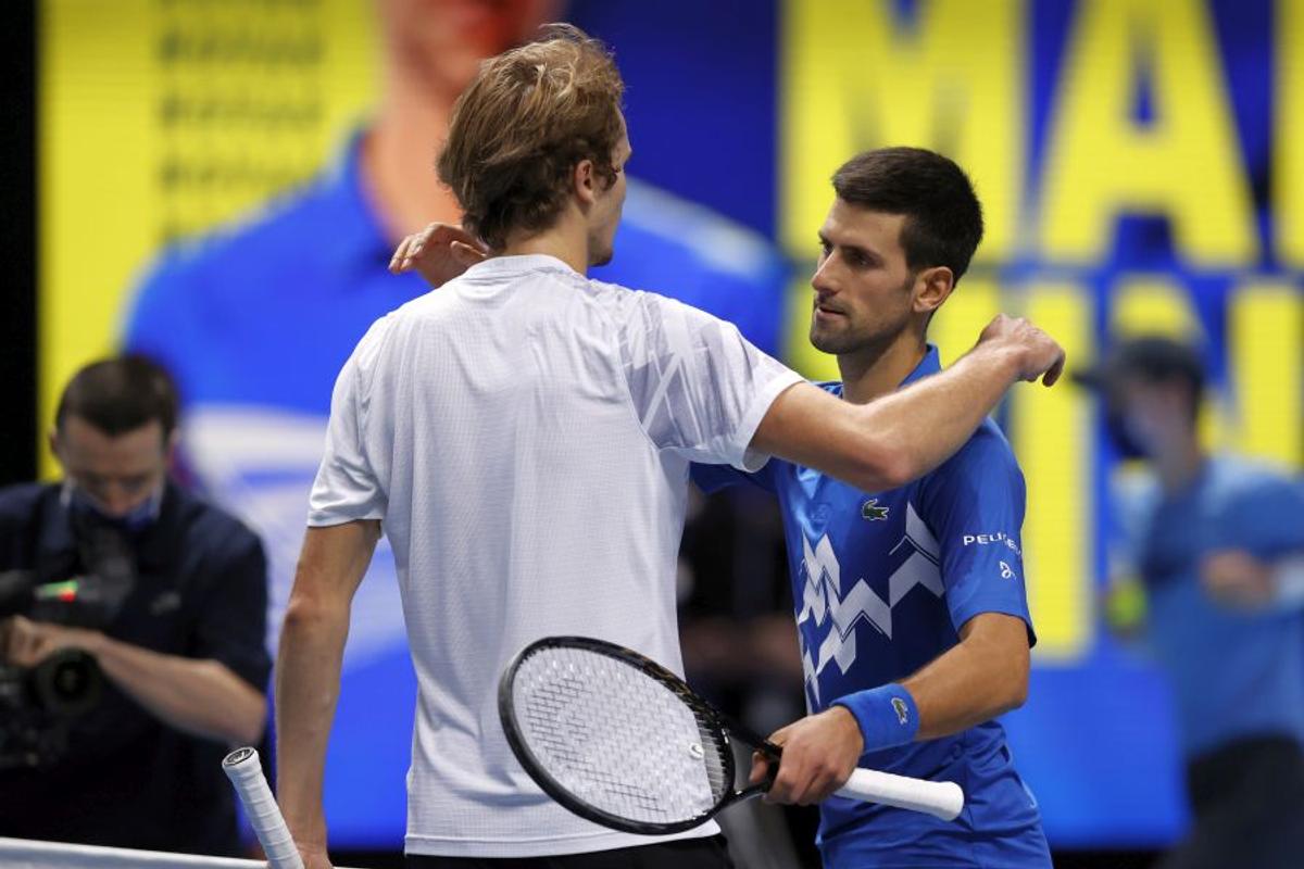 Novaj Djokovic - Alexander Zverev