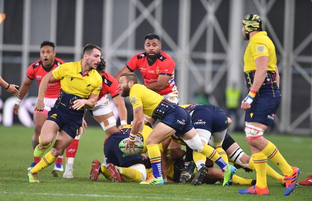România a învins Tonga într-un meci-test disputat pe arena Arcul de Triumf