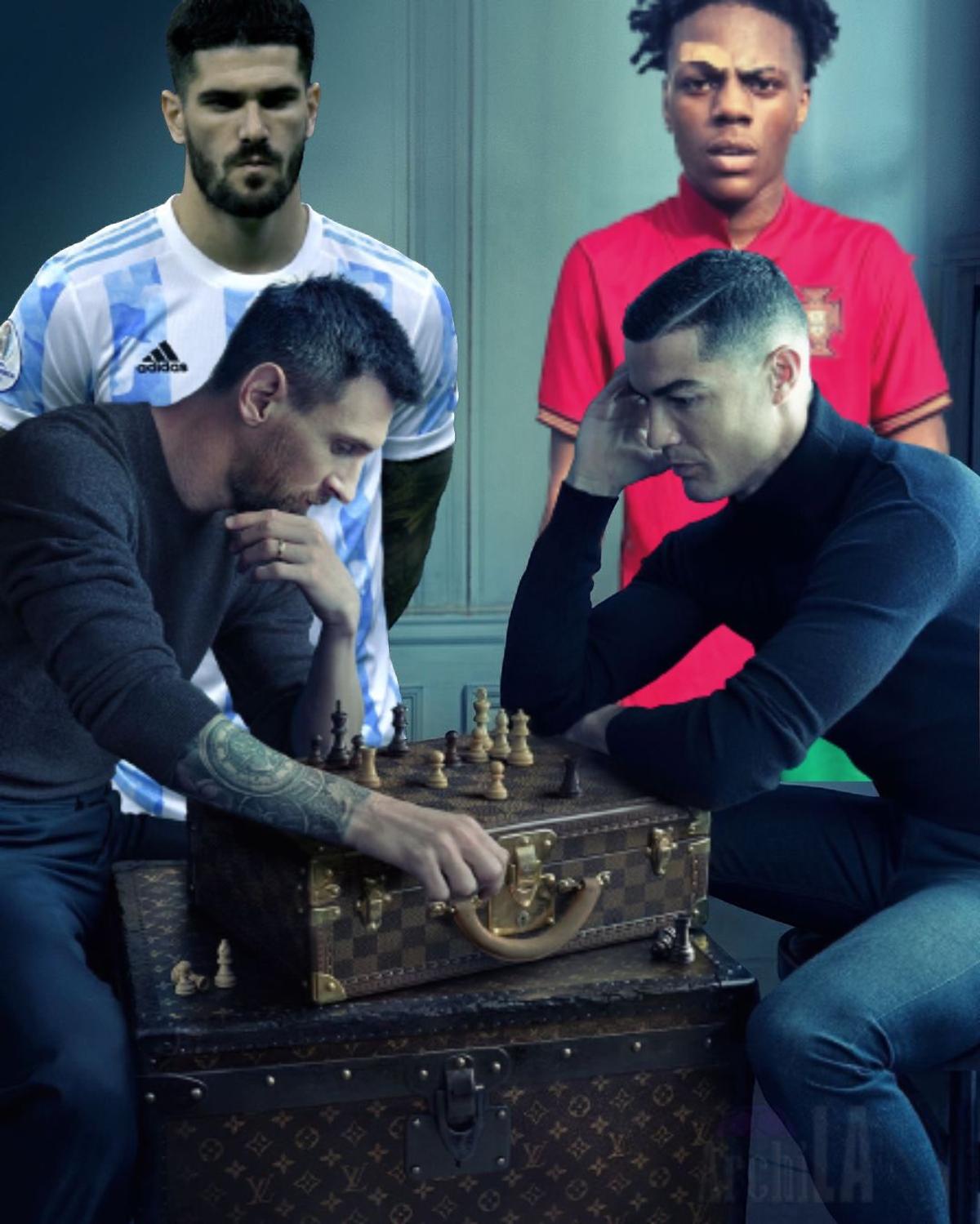 Cele mai bune 7 glume pe seama fotografiei cu Messi și Ronaldo care a „dărâmat” internetul
