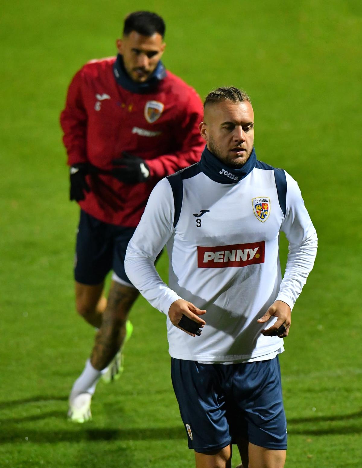 Antrenament România înainte de meciul cu Elveția