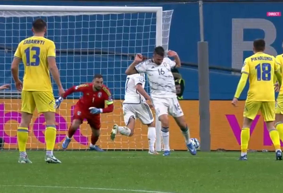 Penalty cerut de Ucraina cu Italia