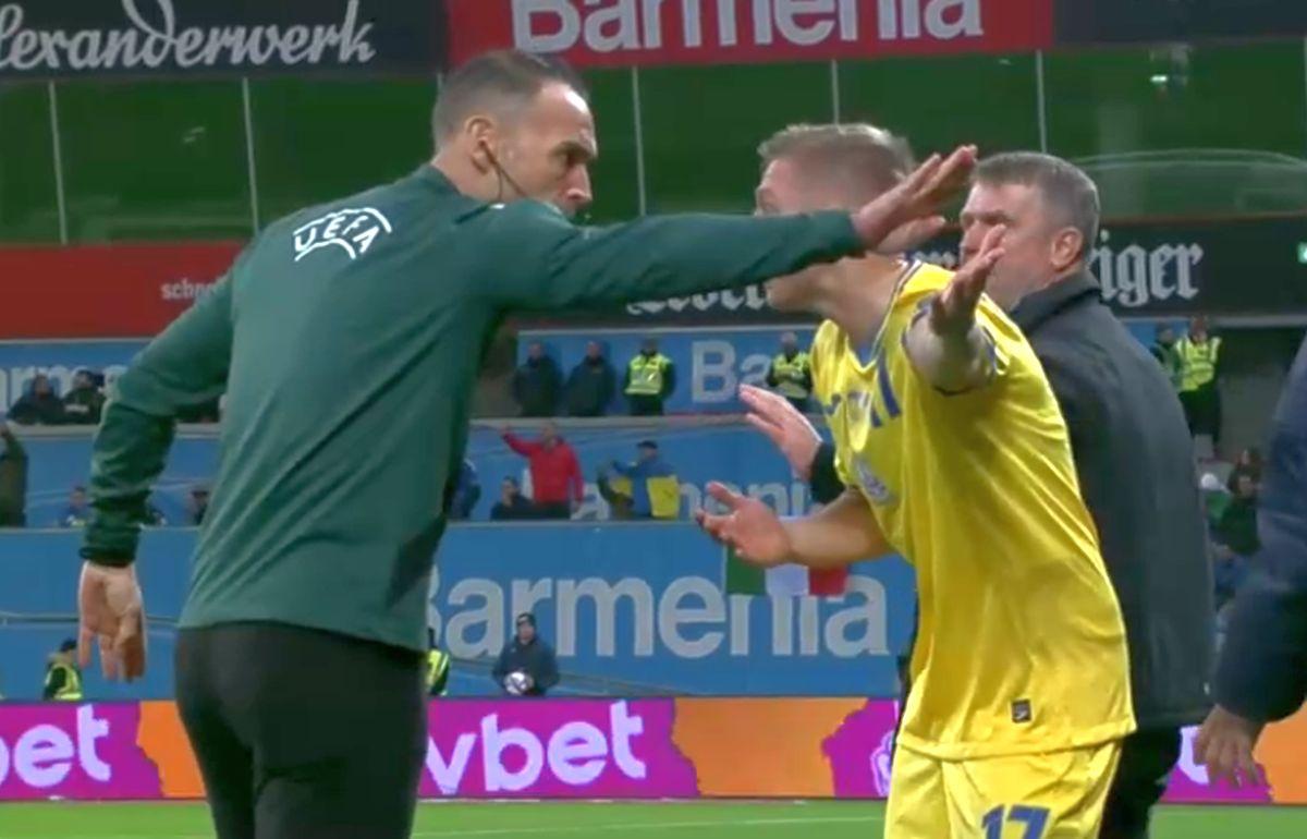 Penalty cerut de Ucraina cu Italia