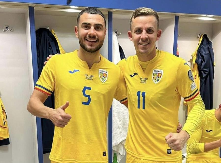 Vladimir Screciu și Nicușor Bancu, „juveții” naționalei / Sursă foto: Facebook @ Universitatea Craiova Se schimbă liniile la echipa națională? 5 modificări anticipate încă din toamnă, cu Mondialul la orizont