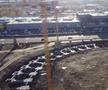 Imagini de pe șantierul „Dâmbovița Arena”