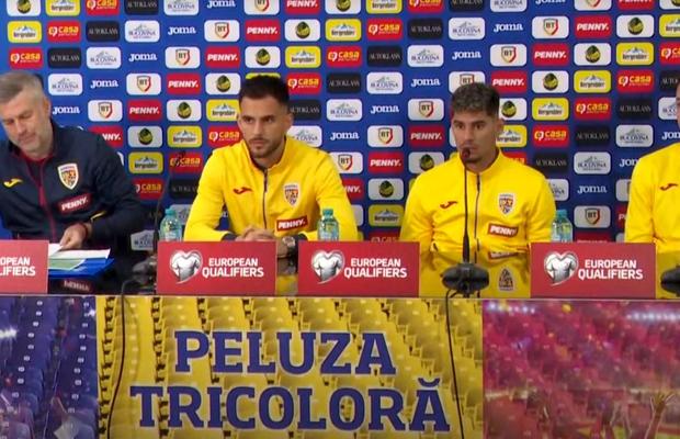 Edi Iordănescu și 3 „tricolori”, conferință înainte de România - Elveția: „Riscul major e să ne mulțumim cu ce am realizat până acum”
