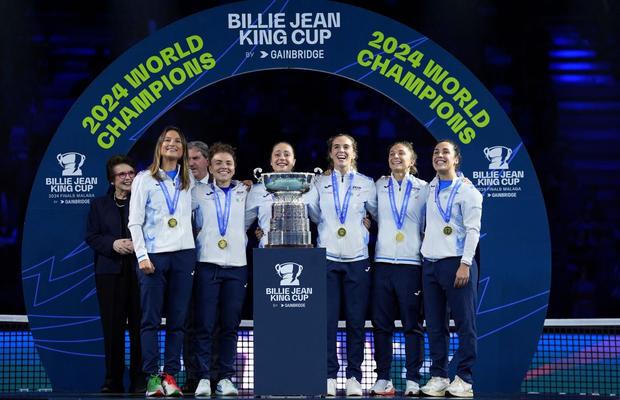 Italia a cucerit trofeul Billie Jean King Cup pentru a cincea oară! » 2-0 cu Slovacia într-o finală fără intrigă