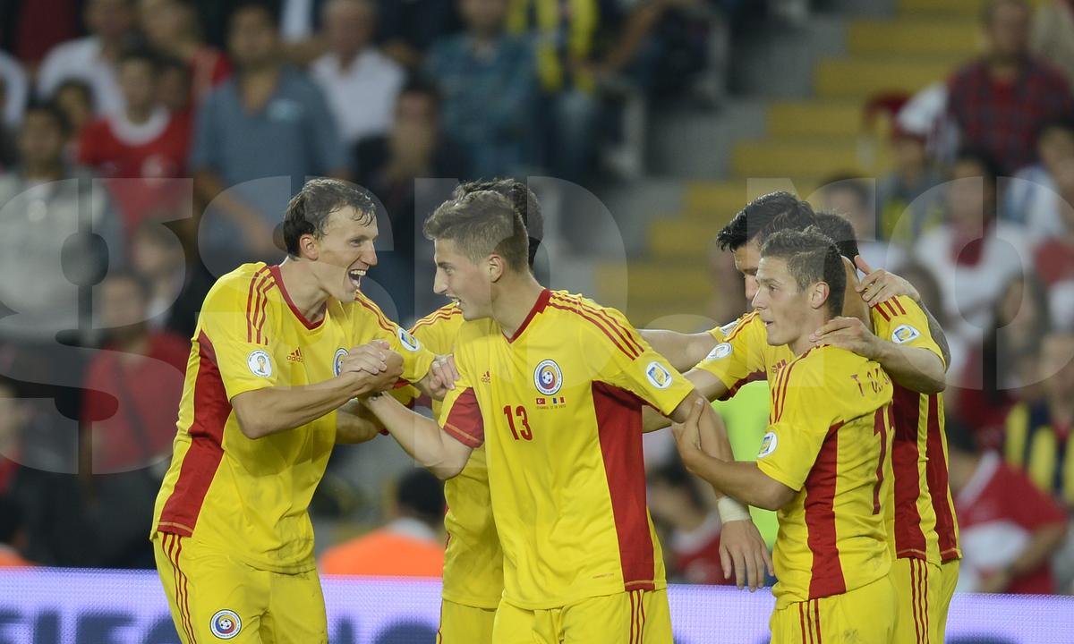 Gicu Grozav, gol in Turcia - Romania 0-1