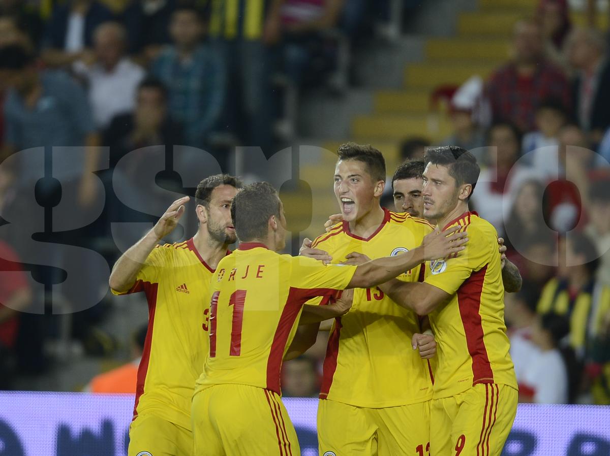 Gicu Grozav, gol in Turcia - Romania 0-1