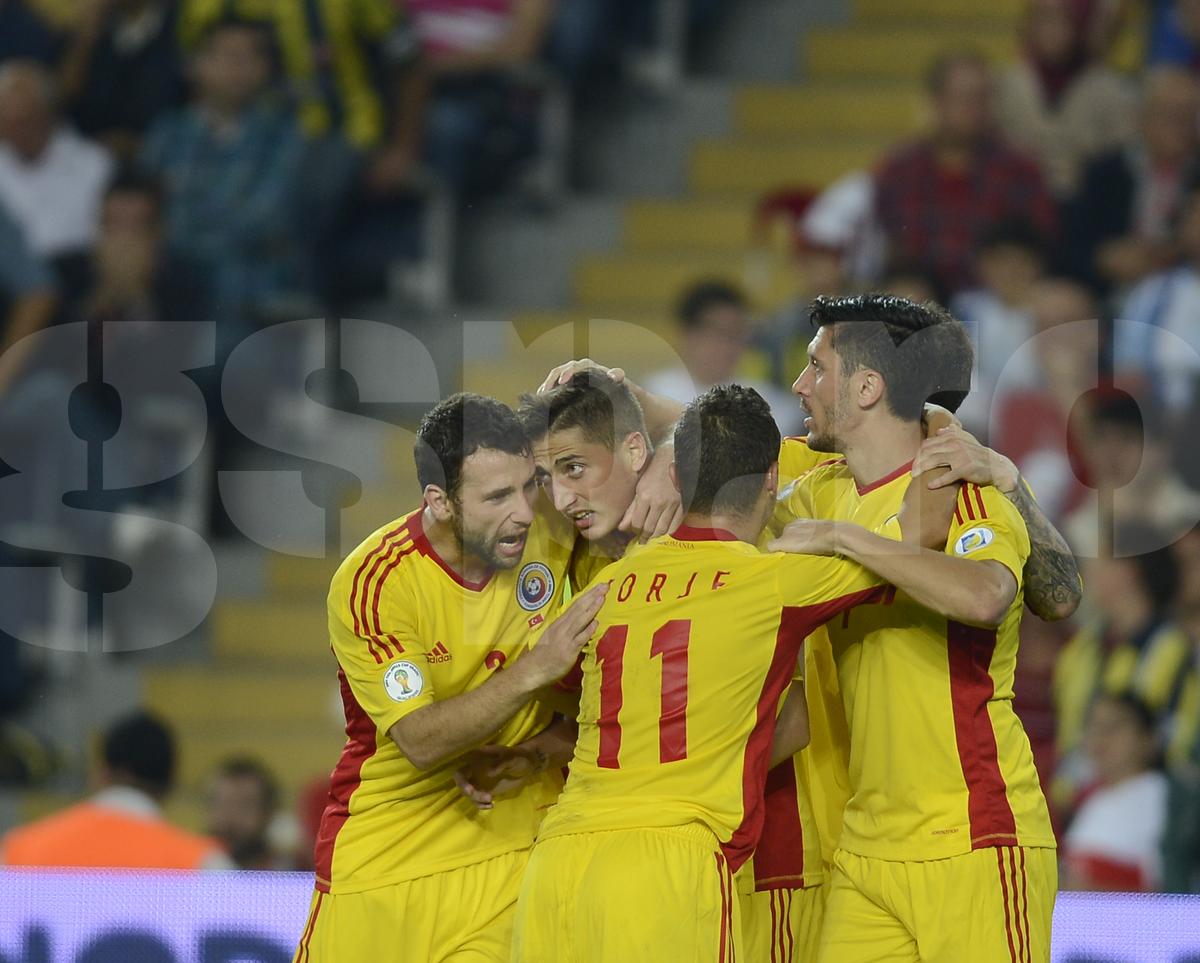 Gicu Grozav, gol in Turcia - Romania 0-1