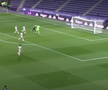 Gol și trofeu pentru Ianis Stoica / sursa foto: captură de ecran YouTube Real Valladolid C.F.