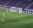 Gol și trofeu pentru Ianis Stoica / sursa foto: captură de ecran YouTube Real Valladolid C.F.