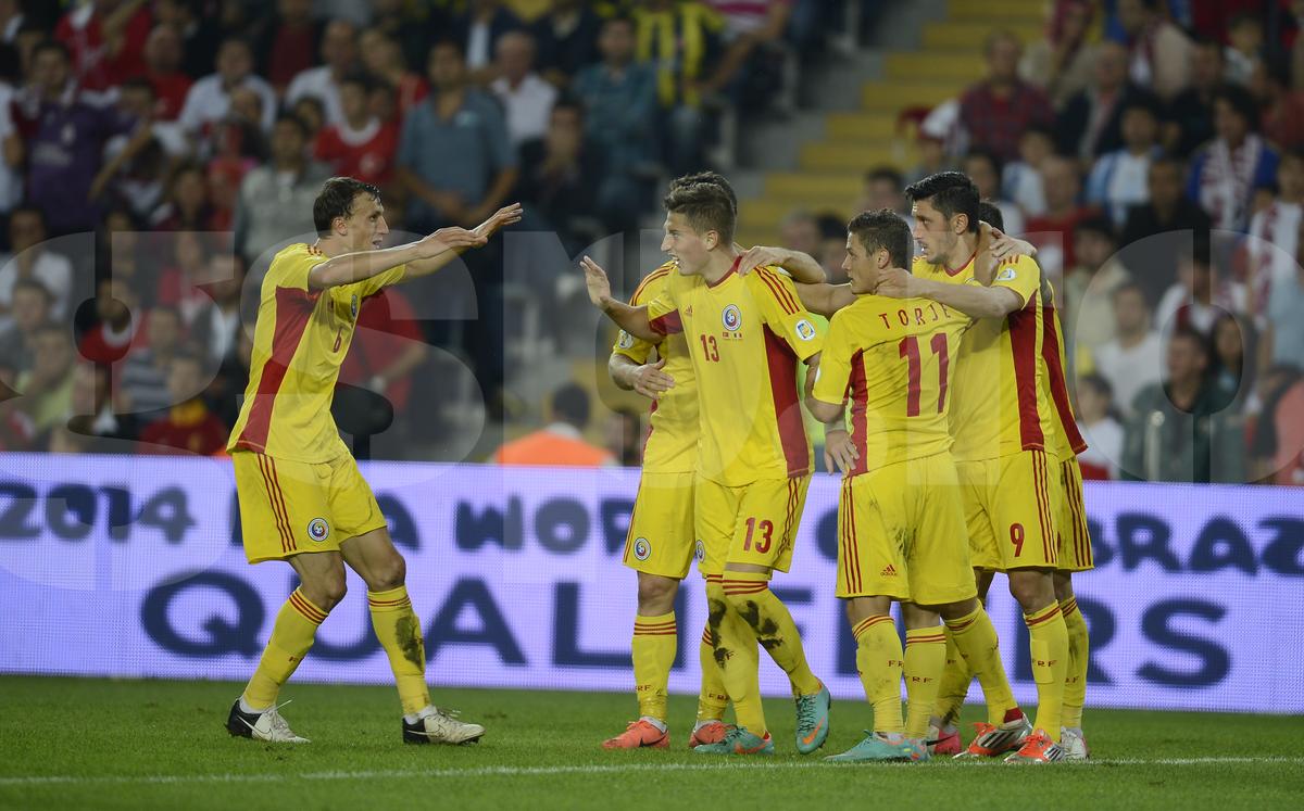 Gicu Grozav, gol in Turcia - Romania 0-1
