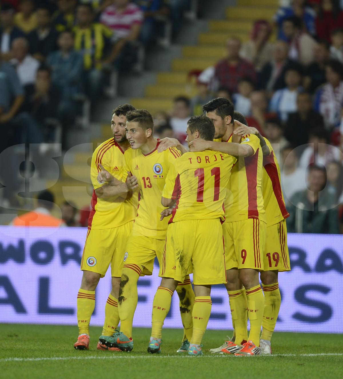Gicu Grozav, gol in Turcia - Romania 0-1