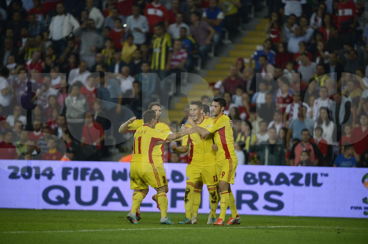 Gicu Grozav, gol in Turcia - Romania 0-1