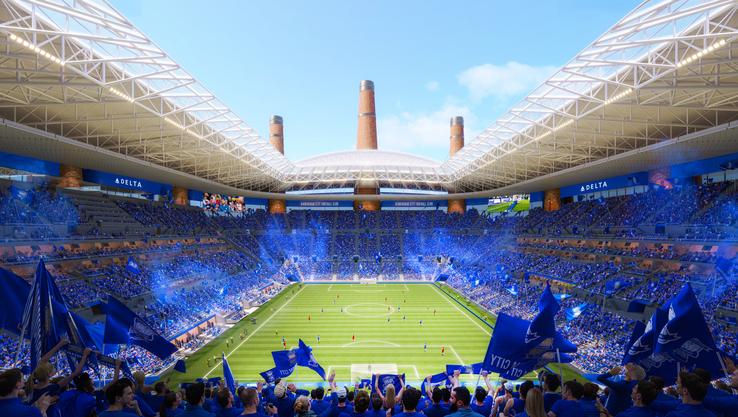 Cum ar urma să arate Birmingham City Powerhouse Stadium