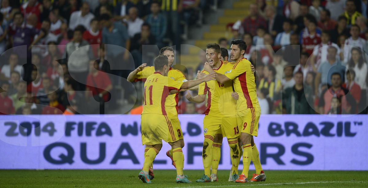 Gicu Grozav, gol in Turcia - Romania 0-1