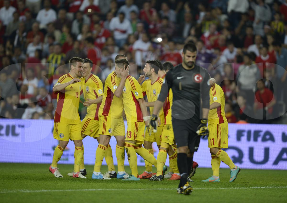 Gicu Grozav, gol in Turcia - Romania 0-1