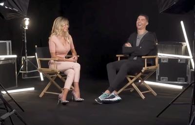 VIDEO+FOTO Diletta Leotta, „flirt în direct” cu Ronaldo » I-a imitat celebrarea golurilor și l-a făcut să mărturisească: „Așa a fost prima dată”