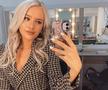 FOTO Anita Van Belzen, apariții spectaculoase la TV! Frumoasa blondă prezintă știrile la Look Sport