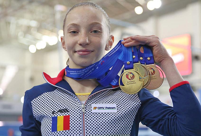 Ana Maria Bărbosu // FOTO: https://www.facebook.com/EuropeanGymnastics