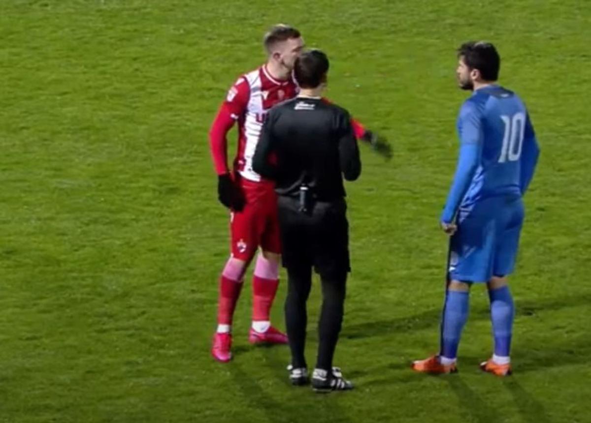 FOTO Cristi Tănase, intrări dure în Clinceni - Dinamo! Hațegan l-a iertat de fiecare dată