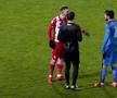 Cristi Tănase (33 de ani) a avut două intrări dure în prima repriză a partidei dintre Academica Clinceni și Dinamo.