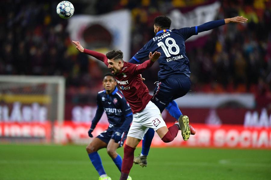 Sâmbătă seara, Iosif și Croitoru au pus în scenă un Rapid - FC Botoșani excelent, terminat 1-1 FOTO Raed Krishan Meseriașii