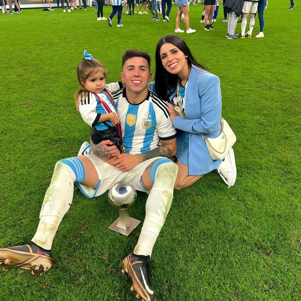 Valentina Cervantes, partenera lui Enzo Fernandez
