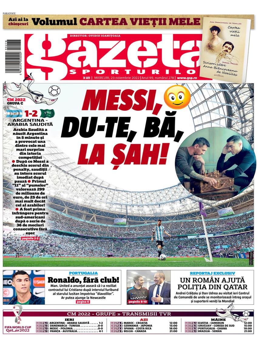 Ne-ai învins, Lionele! :) Noi l-am trimis pe Messi la șah, iar el ne-a arătat cine e Regele