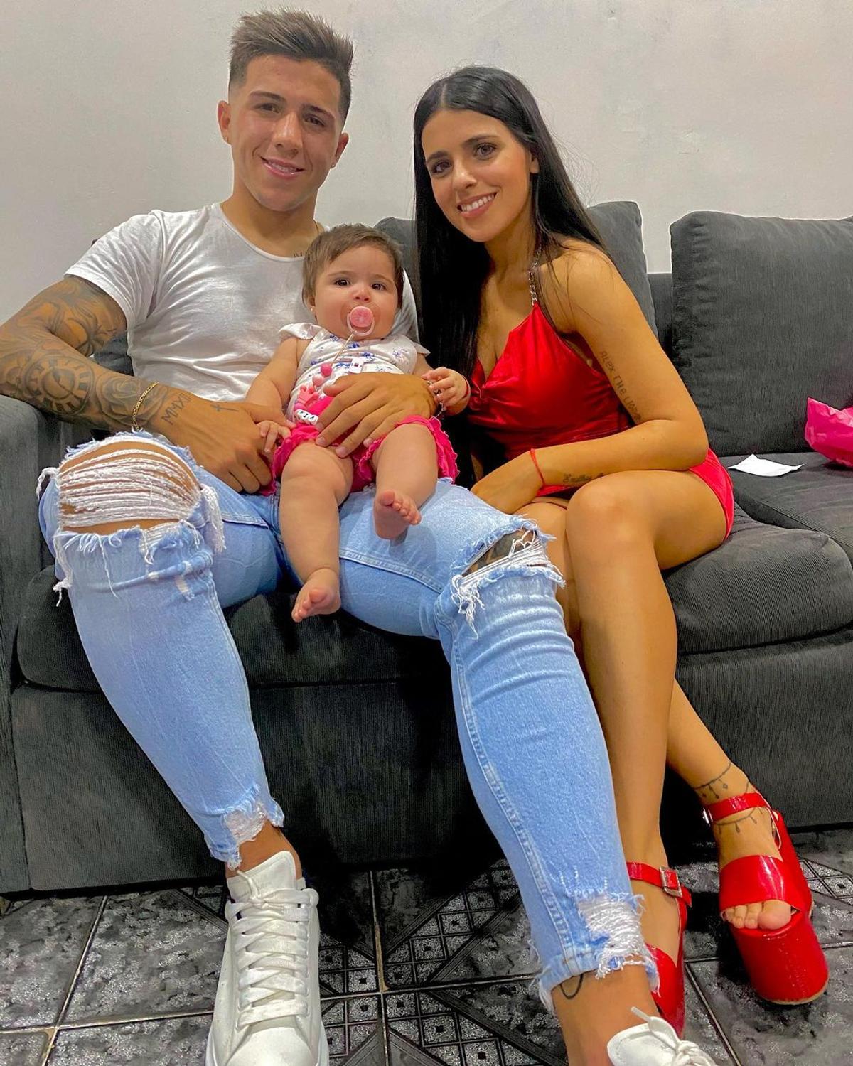 Valentina Cervantes, partenera lui Enzo Fernandez