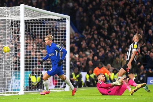 Mykhaylo Mudryk a egalat în Chelsea - Newcastle // foto: Guliver/gettyimages