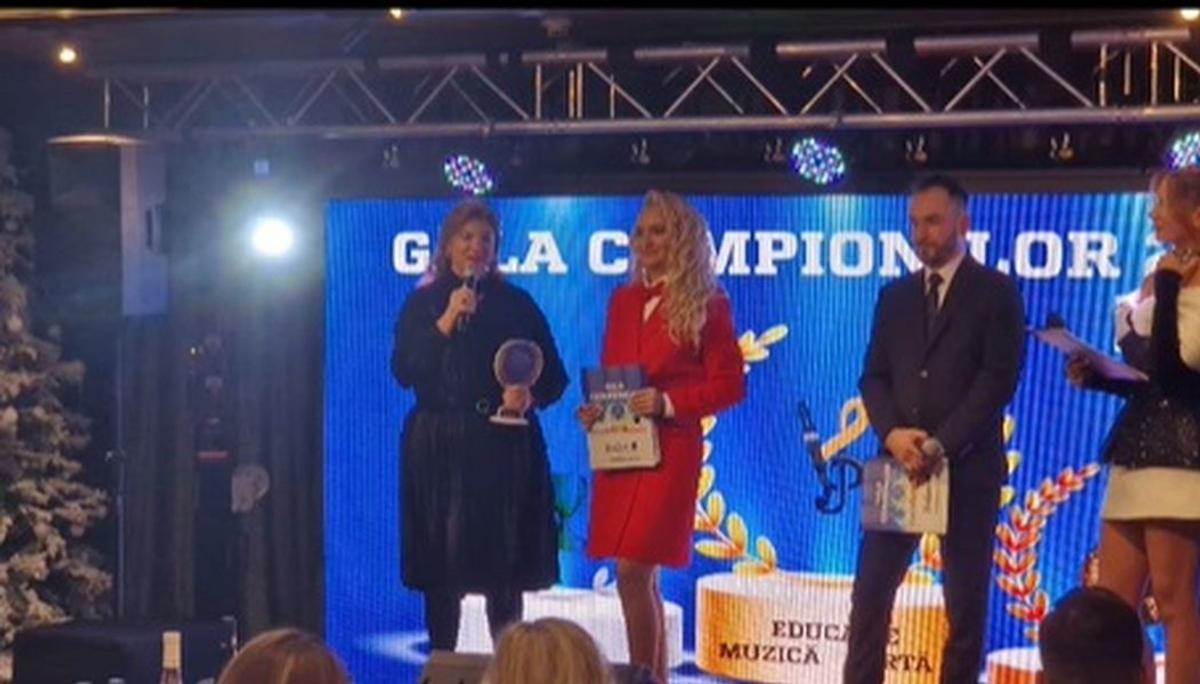 Mihaela, prima soție a lui Borcea, premiată la Gala Campionilor. Cine i-a stat alături