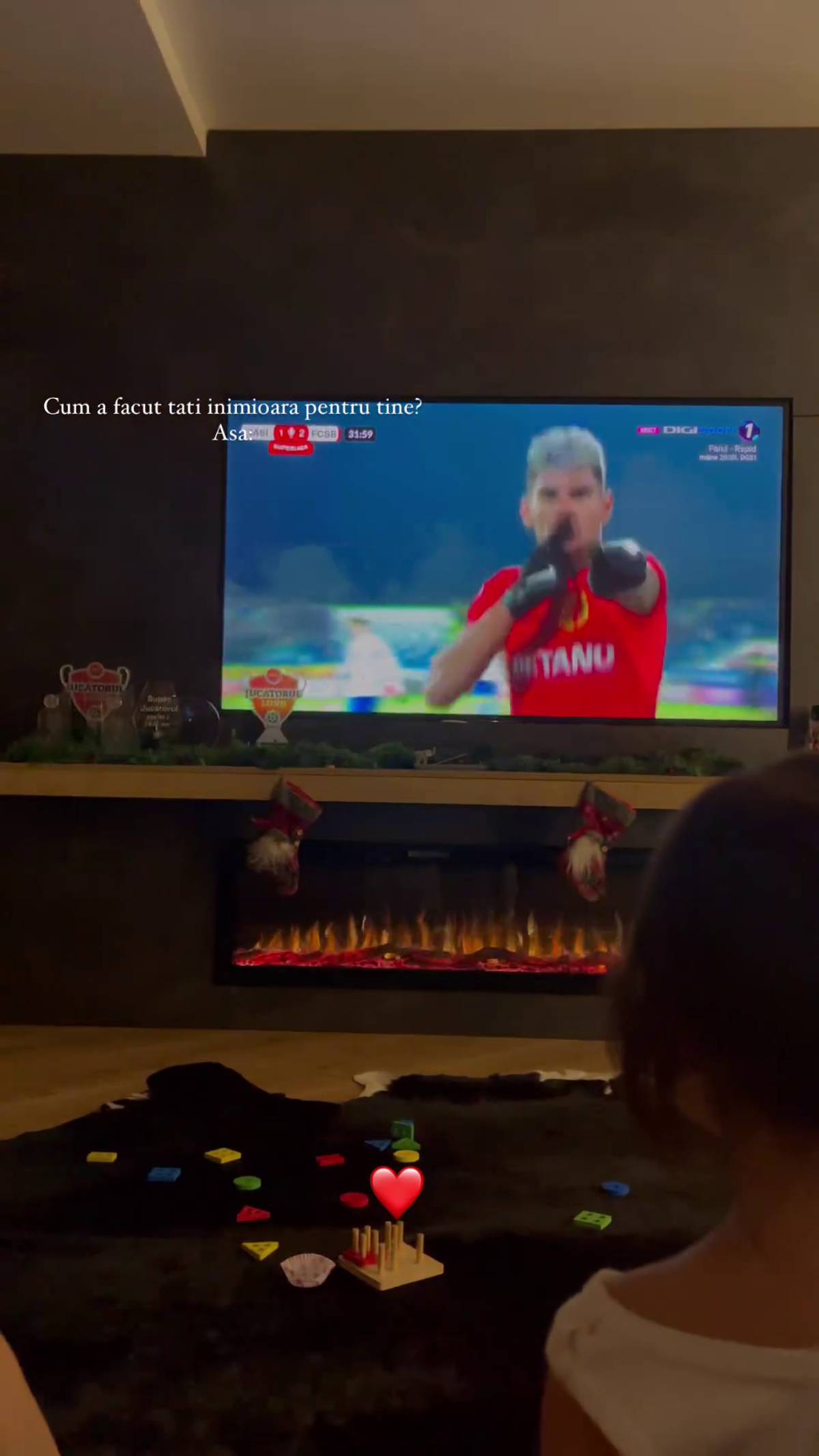 FOTO Florinel Coman îi dedică reușita fetiței sale, Kasia
