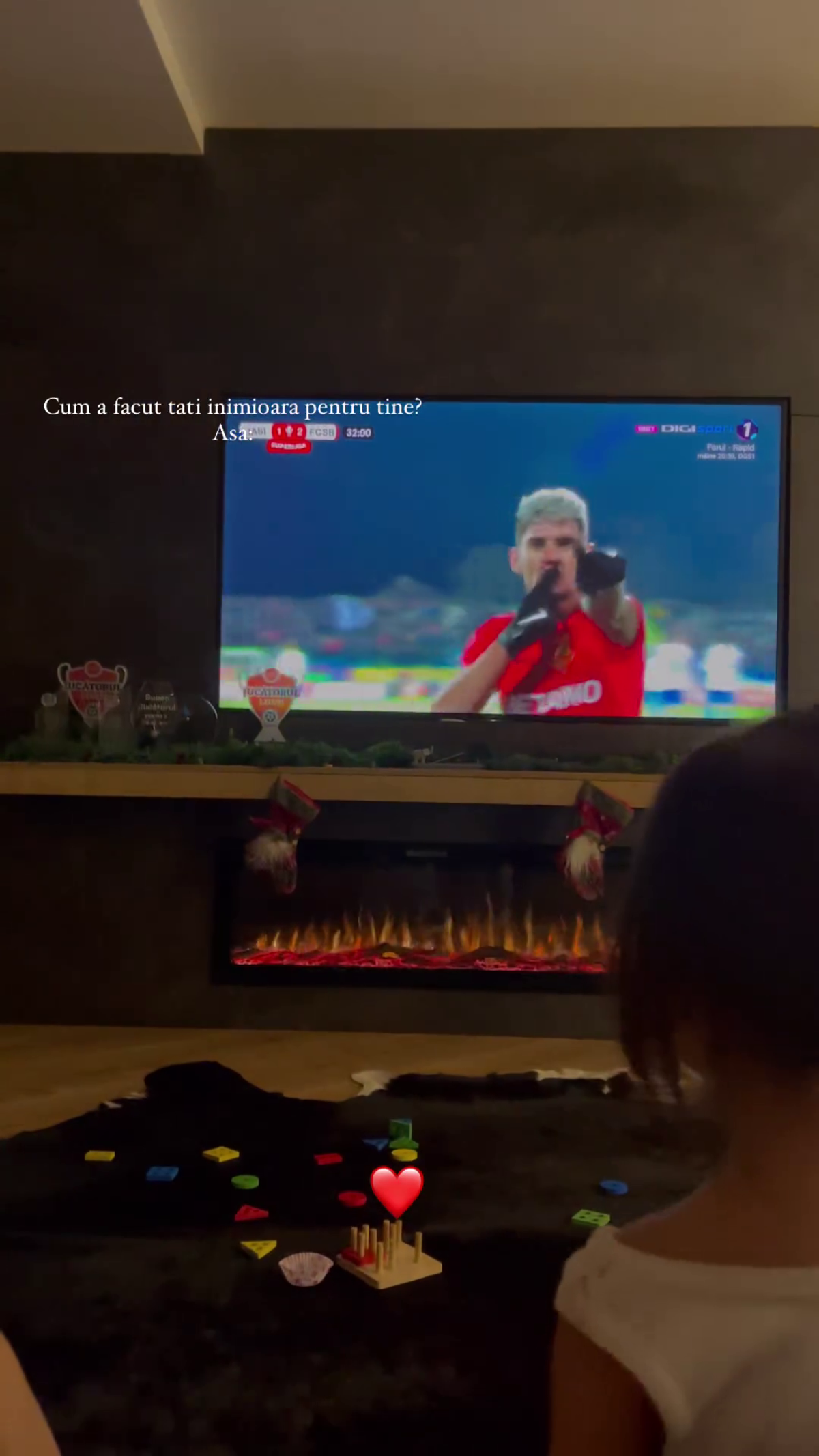 FOTO Florinel Coman îi dedică reușita fetiței sale, Kasia