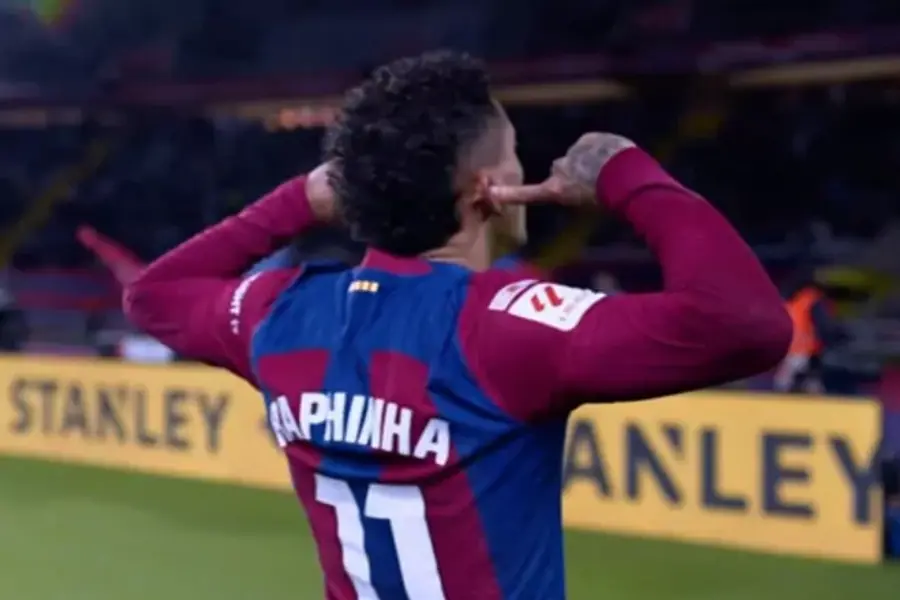 Barcelona, victorie chinuită cu ultima clasată din LaLiga » Gestul lui Raphinha a creat polemică