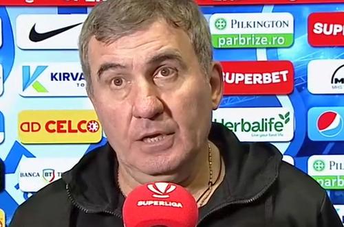Farul și Rapid au remizat, scor 0-0. Gică Hagi (58 de ani) a acuzat arbitrajul brigăzii conduse de Marcel Bîrsan.