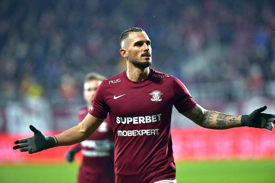 Marko Dugandzic, în tricoul Rapidului Marko Dugandzic va fi liber de contract din vară