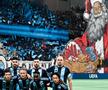 Scenografie colosală în Conference League » „UEFA Mafia”, mesajul scos din sacul lui Moș Crăciun! Meciul a fost oprit 15 minute